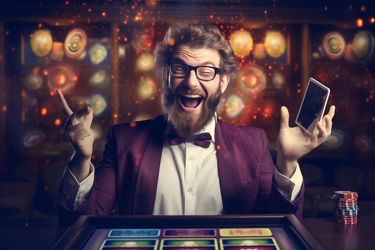 Live roulette table with multiple camera angles